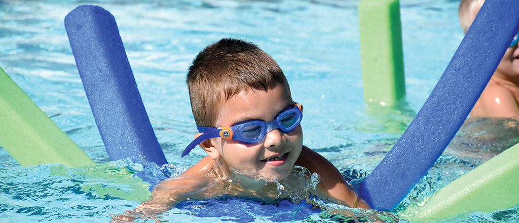 Summer camp swim